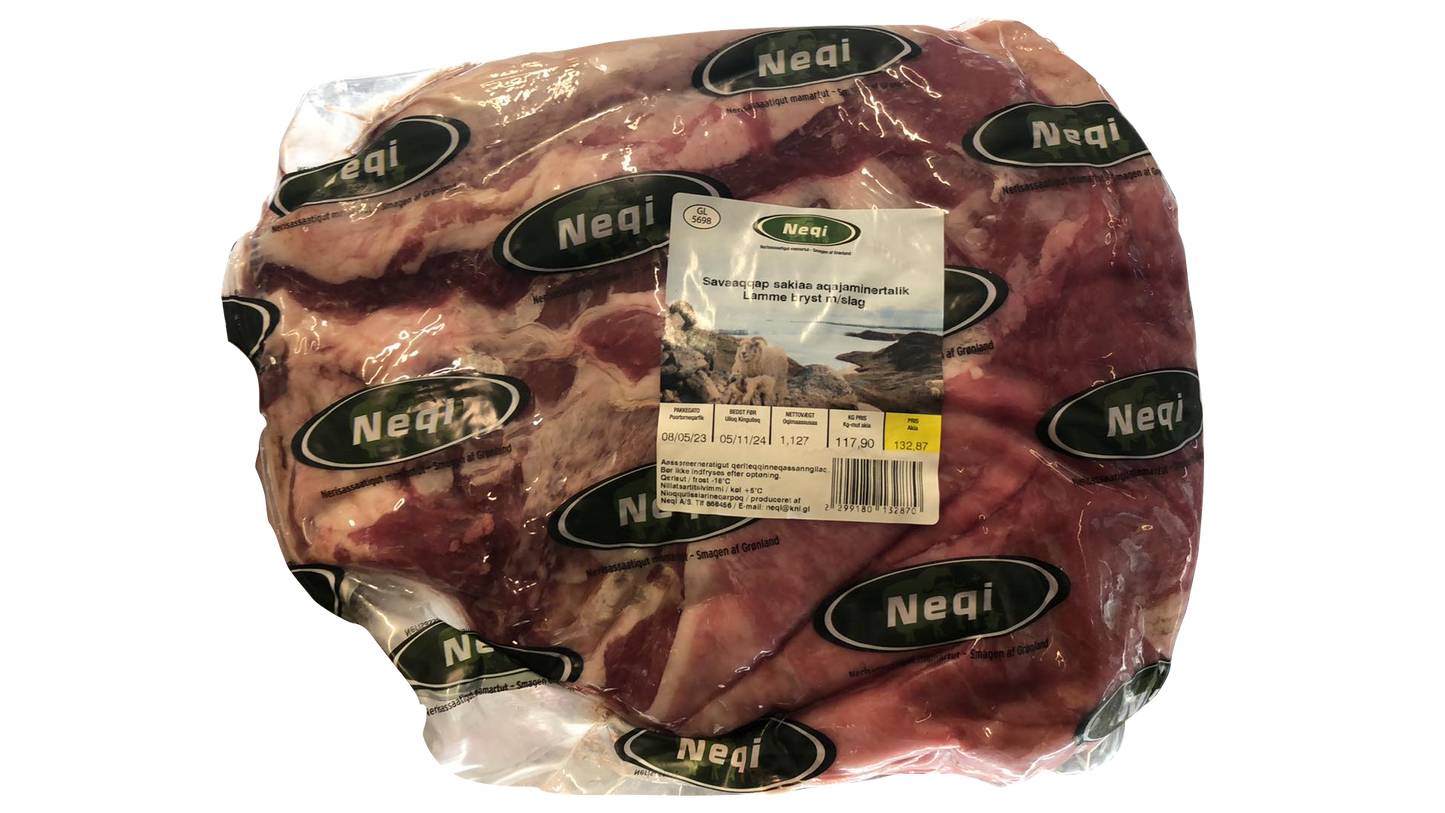 Lammebryst med slag fra Neqi