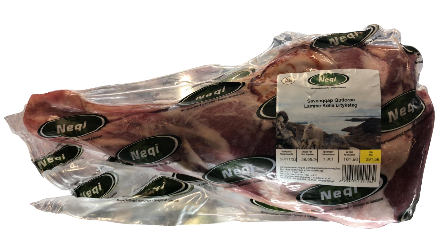 Lammekølle uden tyksteg fra Neqi